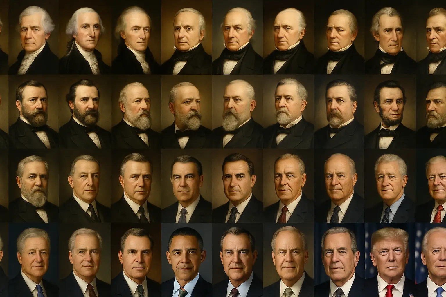 Alle de amerikanske præsidenter