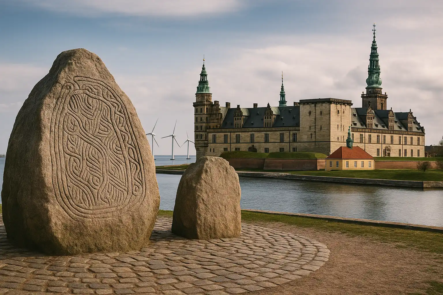 Slot og Runesten i Danmark