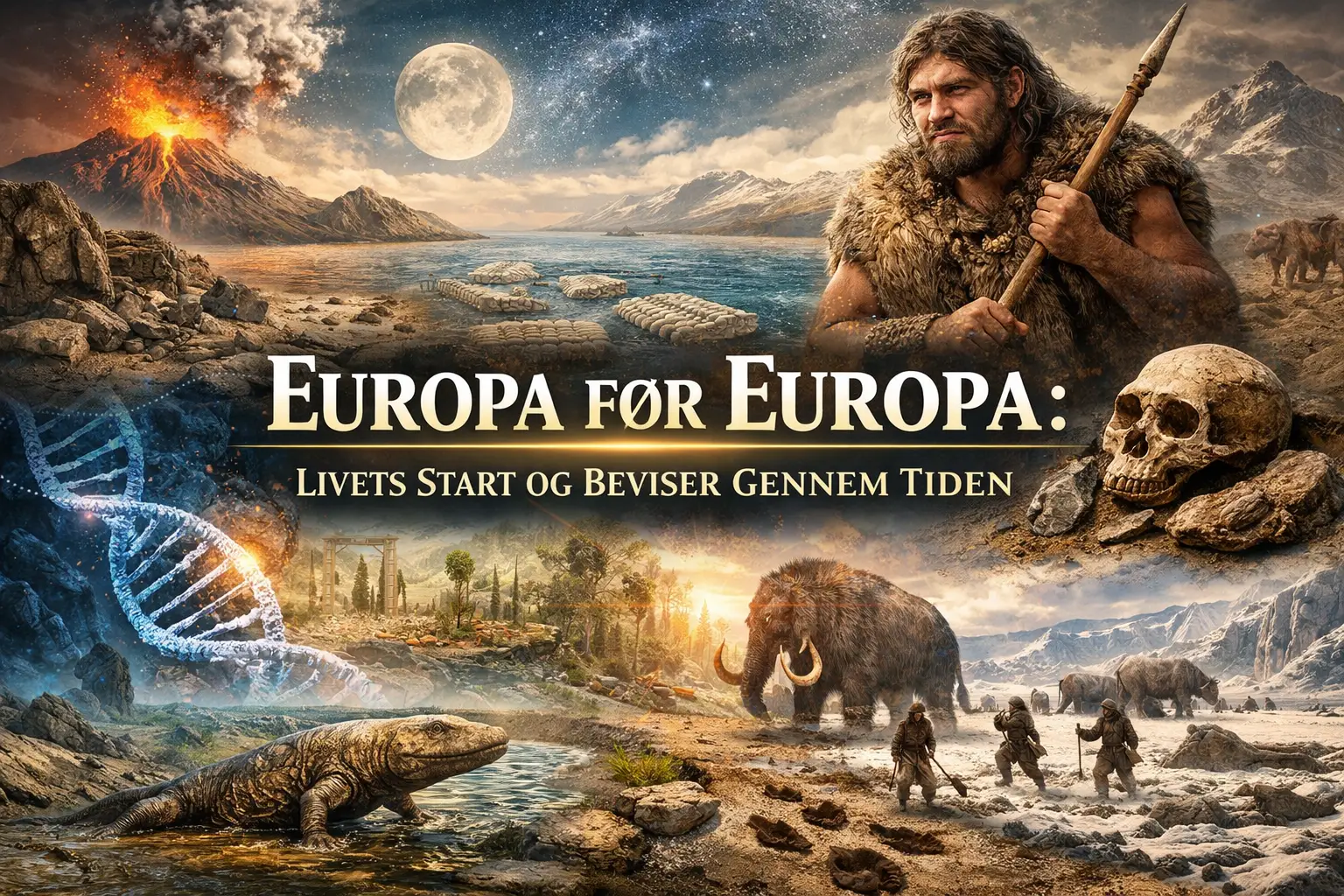 Historisk landskab med forhistoriske elementer